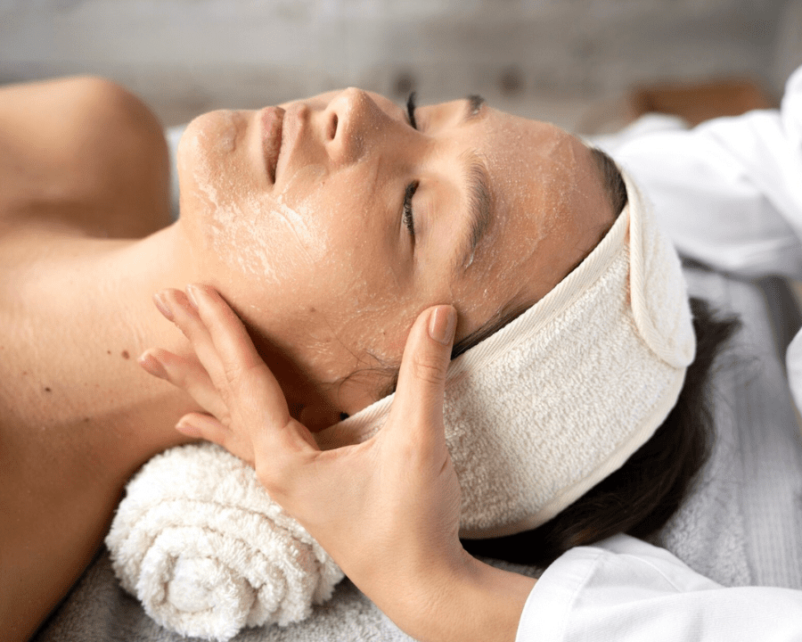 exfoliación facial